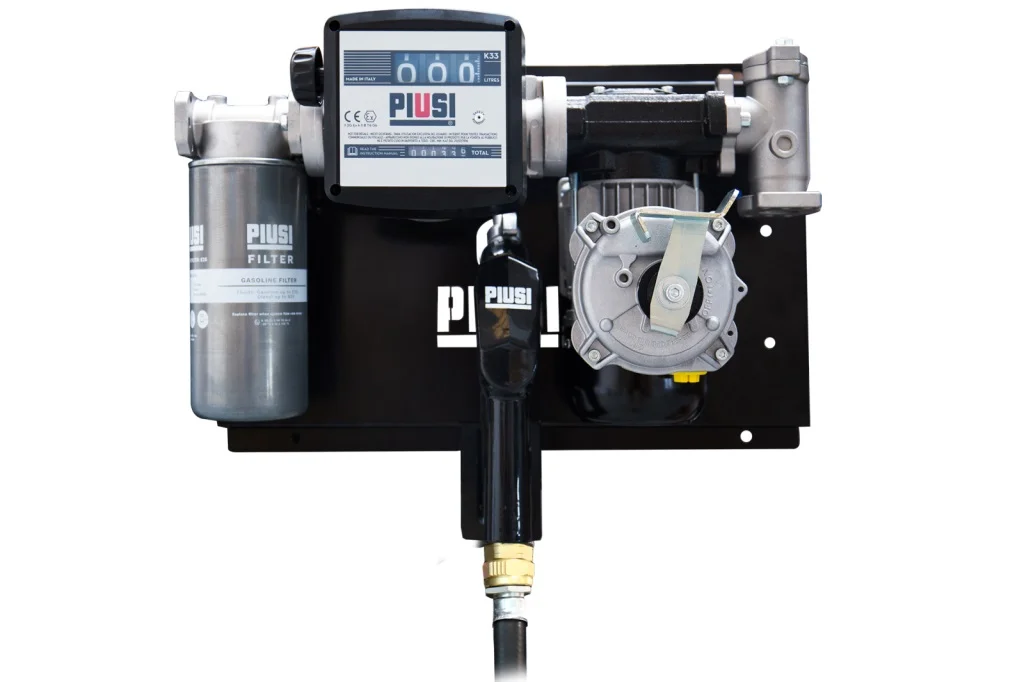 Pompa di benzina ST EX 50 - 230 V con contatore e valvola erogatrice automatica Piusi