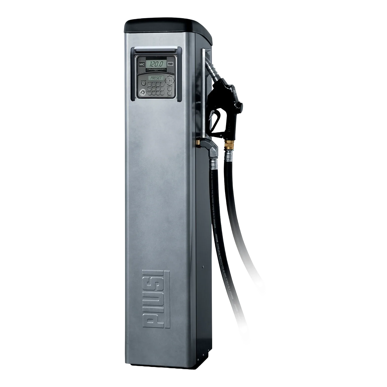 PIUSI Self Service TANK 70 MC AGILIS 230 V – Colonnetta gasolio per montaggio su serbatoio, 70 l/min, Kraftstoffpumpe, Zapfpumpe, Gaspumpen-Säulen, Tankpumpe, industriell