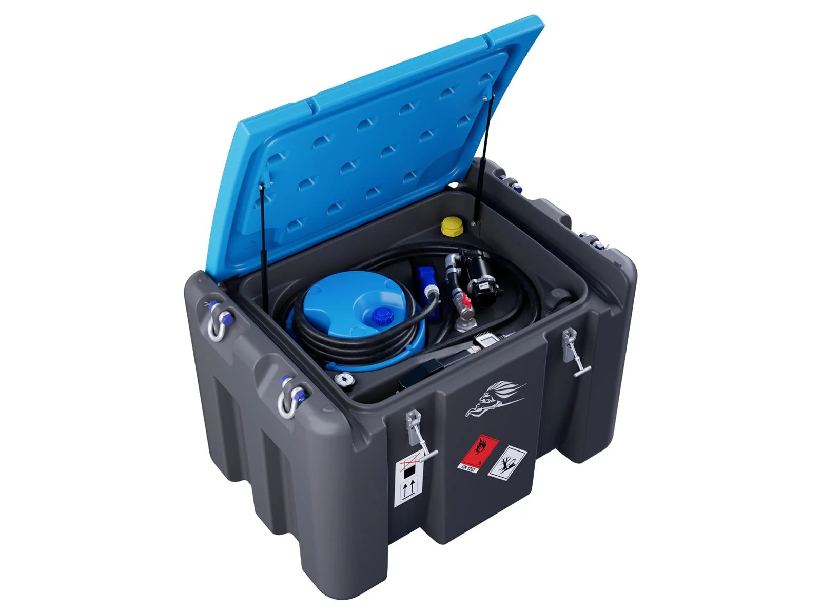 TruckMaster® Combo 880+90 – Impianto di stoccaggio mobile 2-in-1 per diesel e AdBlue® KINGSPAN con contometro