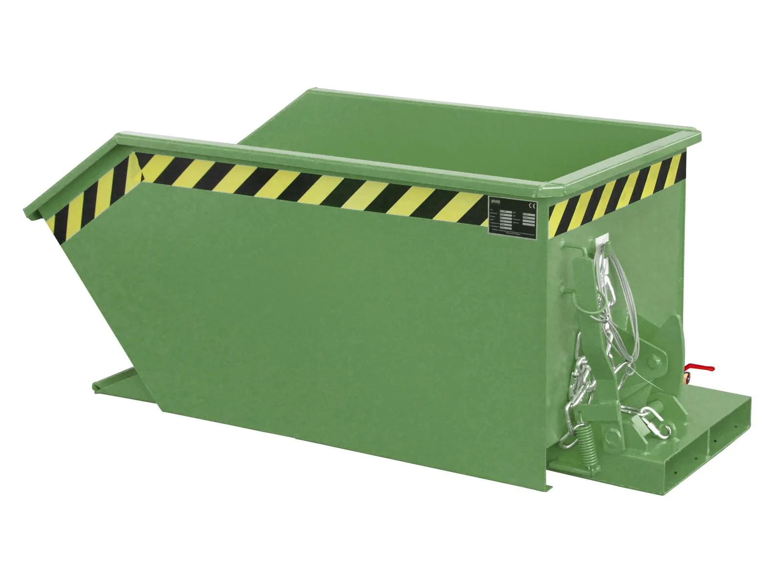 Contenitore per trucioli SGU 30 0,30 m³ 1440 × 680 × 580 mm RAL 6011 Verde Reseda