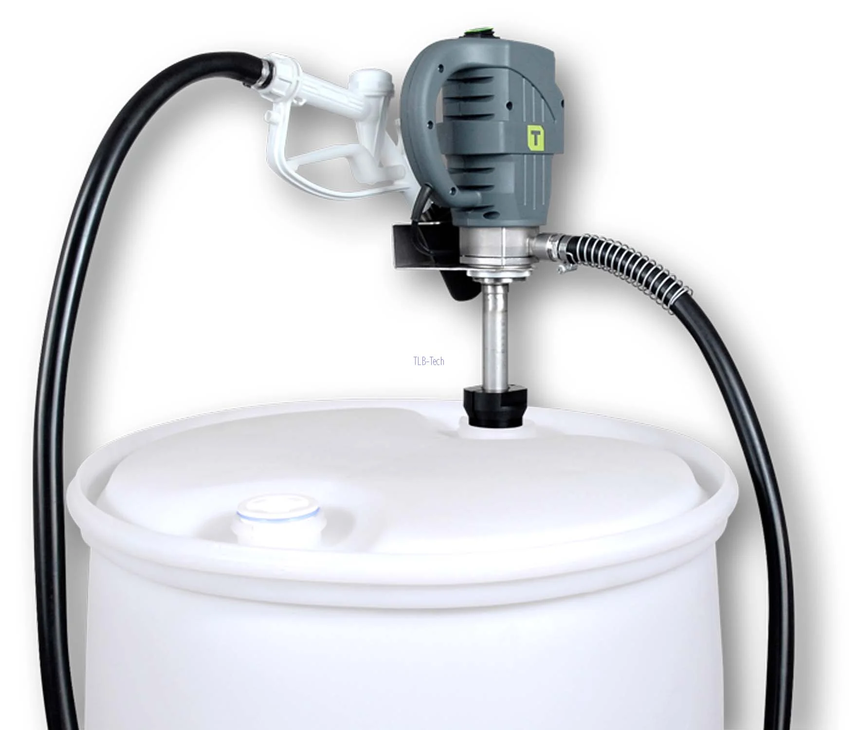 Pompa elettrica HORNET W 85 H INOX Light, pompa per fusti senza contatore con pistola manuale