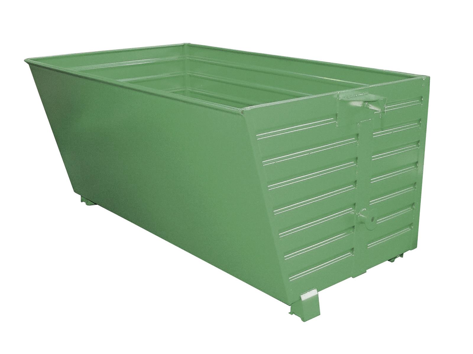 Stapelkipper BSK 200 1200x2000x1000 2m³ RAL 6011 Resedagrün