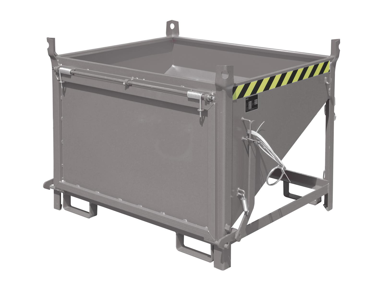 Silobehälter SGK 50 0,50m³ 1000x1200x935mm RAL 7005 Mausgrau