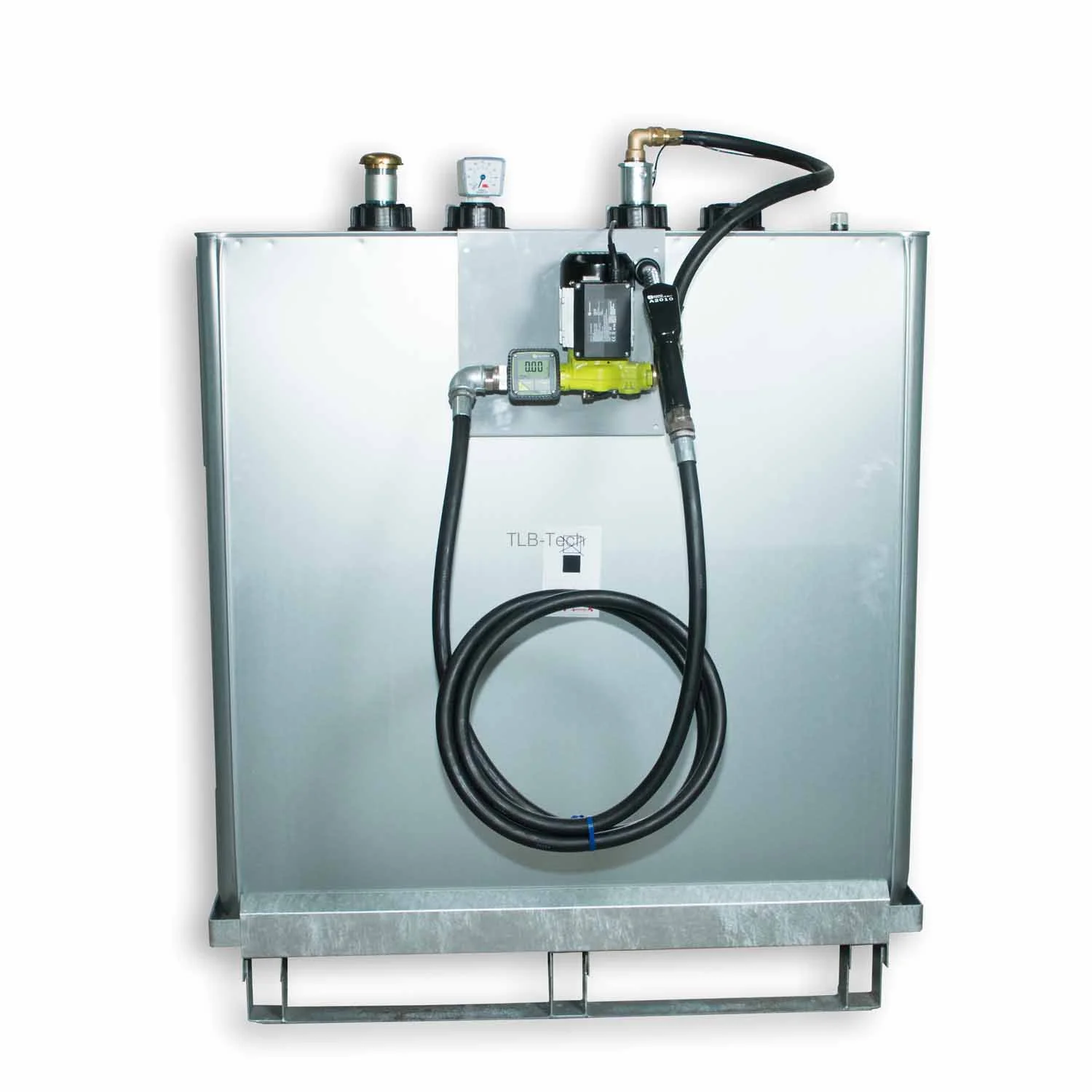 Punto di rifornimento per cortile - SISTEMA - Horn - 1500 litri - Impianto di rifornimento diesel con contatore digitale