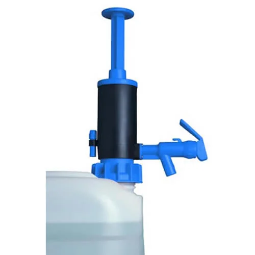 Pompa manuale Jessberger JP-07 blu con guarnizioni in NBR