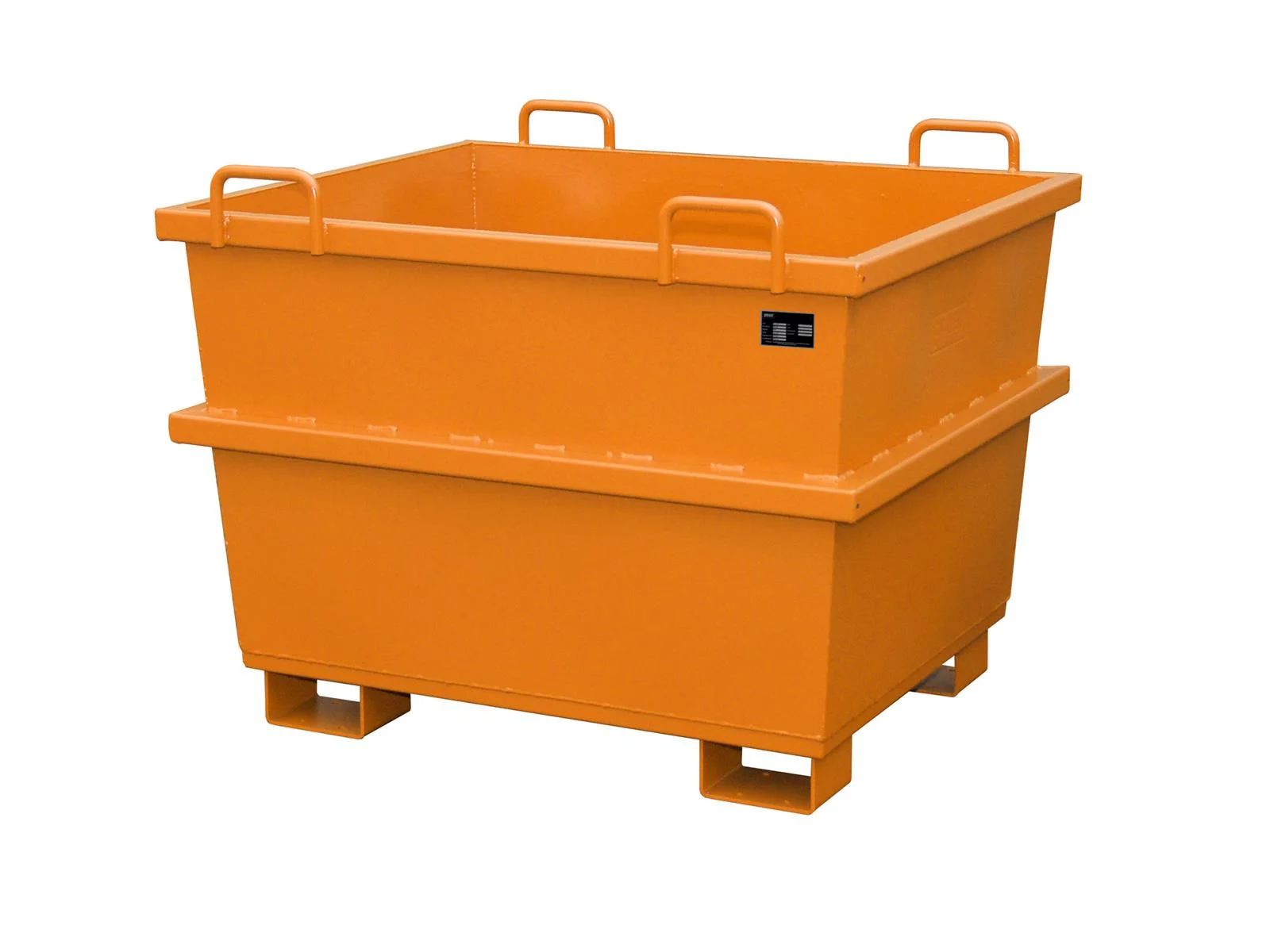 Universal-Container UC 750 0,75m³ 1040x1200x955mm RAL 2000 Gelborange
