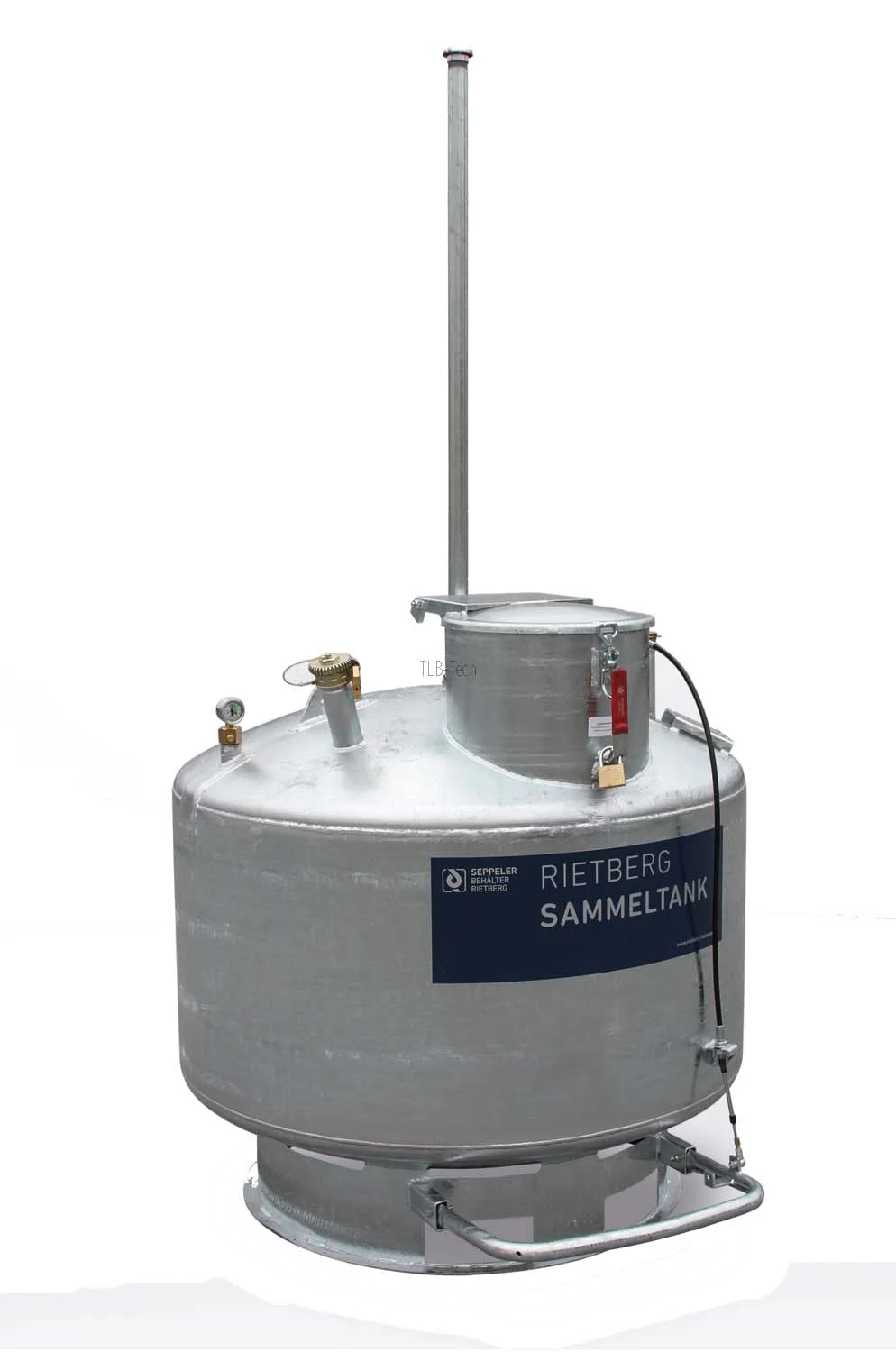 Contenitore per sostanze pericolose GS-TP-ELH da 250 litri, 400 litri, 600 litri e 995 litri., Sammelbehälter, Rüsttank, Tank, Metalltank, Sammelbehälter Edelstahl