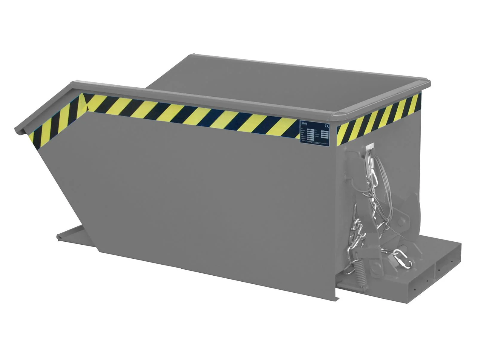 Contenitore ribaltabile GU 300 0,30 m³ 1440×680×580 mm RAL 7005 Grigio topo