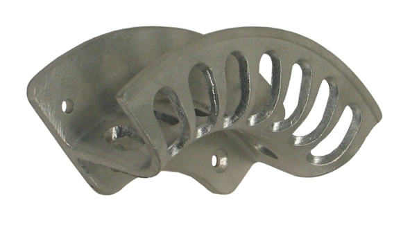 Aluminium Schlauchhalter klein
