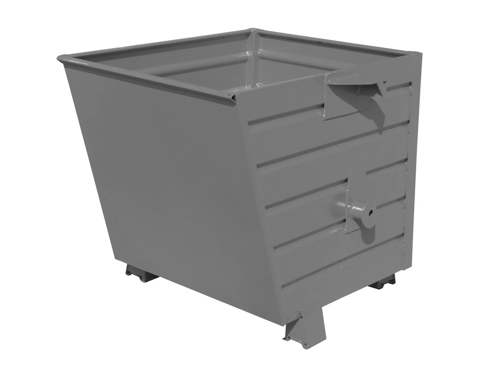 Stapelkipper BSK 55 1000x800x900 0,55m³ RAL 7005 Mausgrau