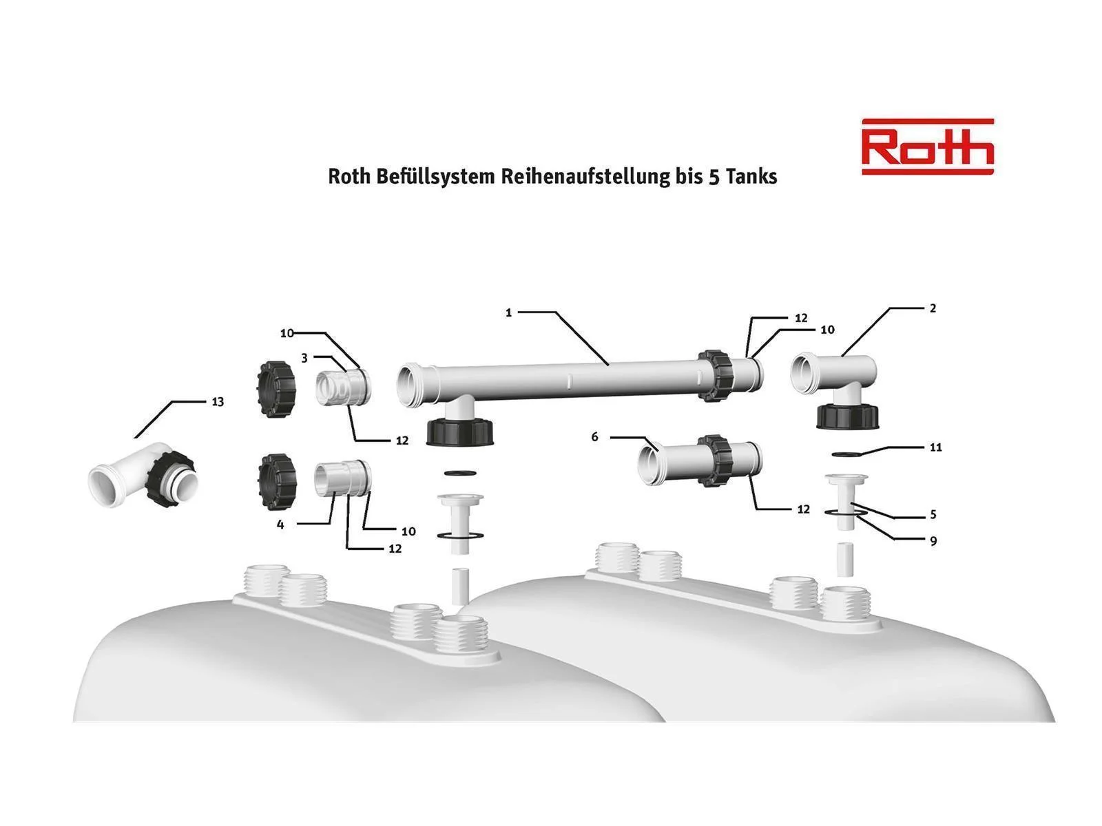 Loro-X Connection (Pos. 3 Schmeta) ROTH 3110000586