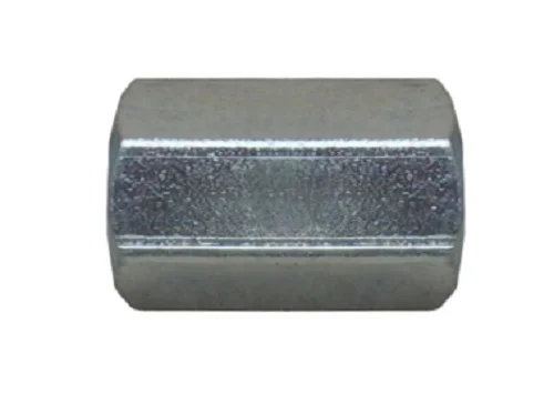 Steel Galvanized Coupling and Reducing Nipple M10x1 Internal SW 14 x13