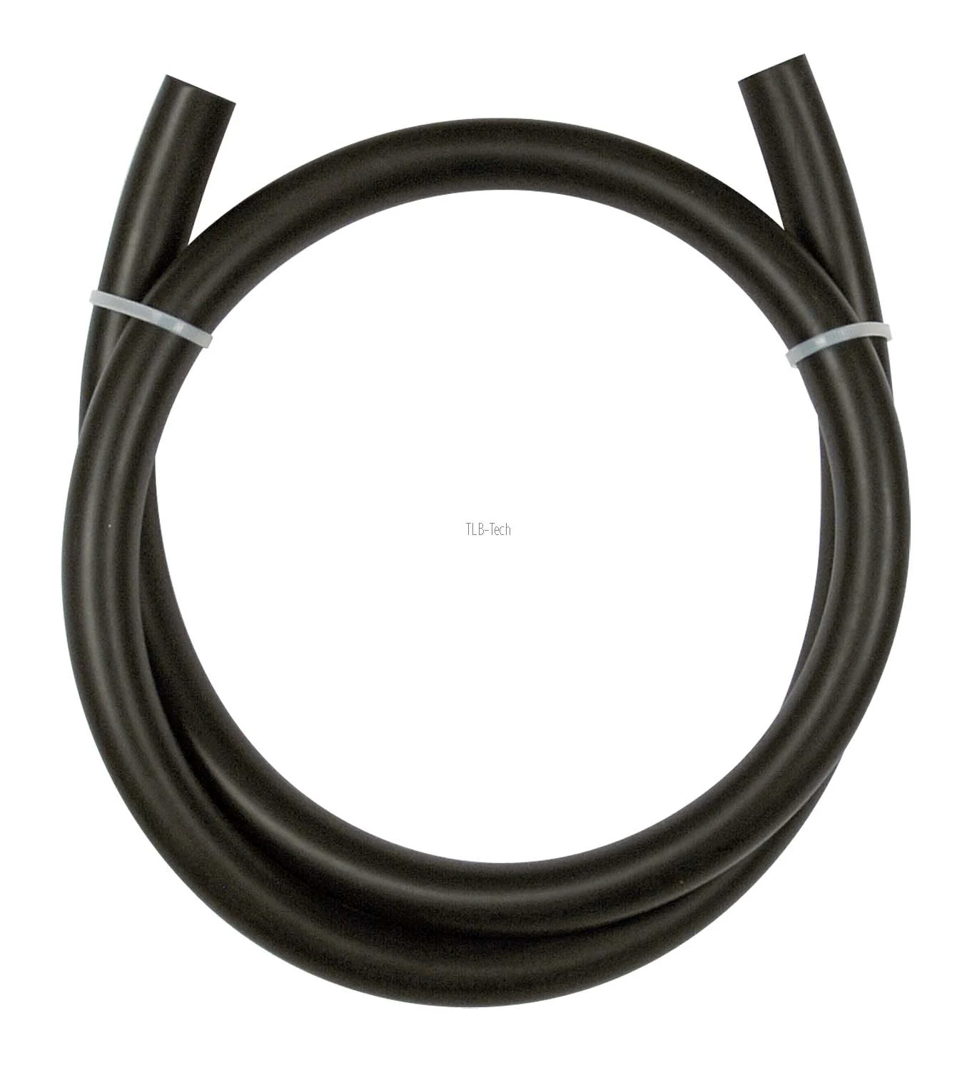 Tubo di rifornimento - tubo di erogazione DN 19, raccordo 40x, lunghezza 4 m, Kabel, Schwarz, Gummifold, Schlauchkabel, Koaxial?, Kabel, Schlauchkabel, Schwarzes Kabel, Coaxial?, Hitzebeständiges Kabel