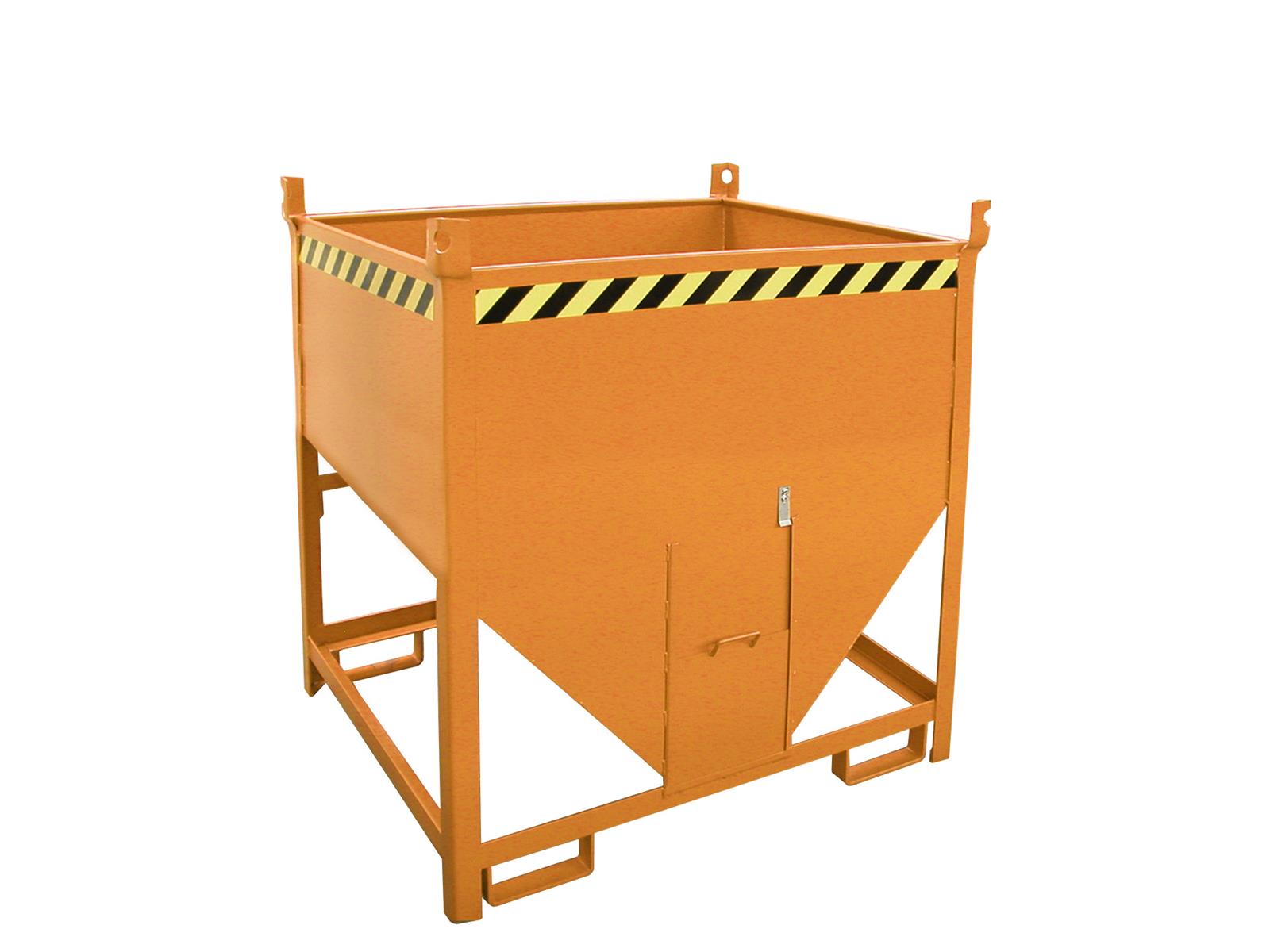 Silobehälter SGS 75 0,75m³ 1000x1200x1260mm RAL 2000 Gelborange