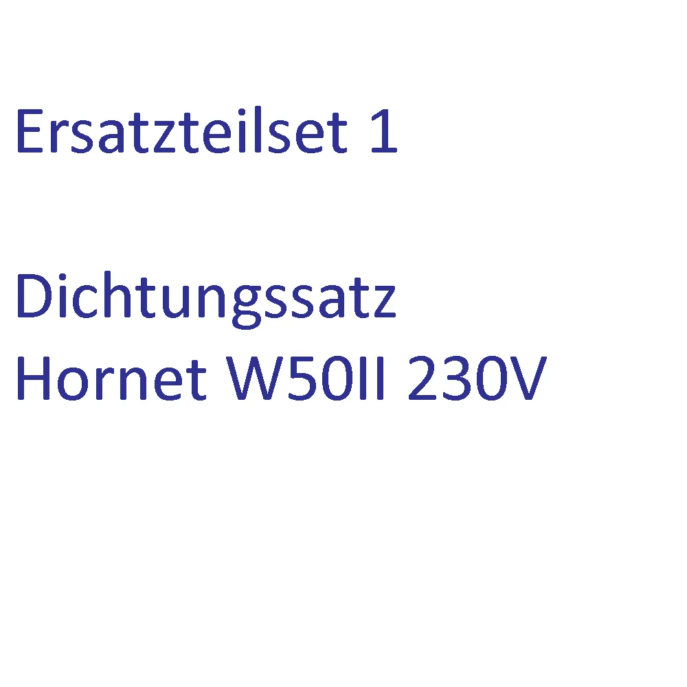Replacement Kit 1 - Gasket Set for Hornet W50II 230V