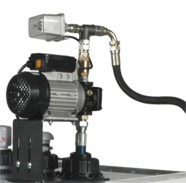 Kit pompa EZP da 0,5 fusto, tubo di pressione da 1 m, valvola a sfera Samoa-Hallbauer.