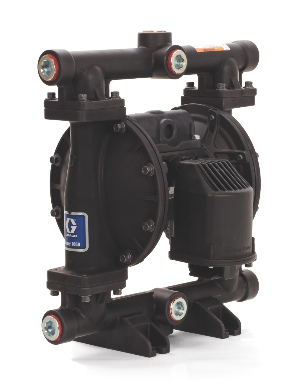 GRACO Druckluft-Doppelmembranpumpemit mit hohem freien Durchfluss GRACO Druckluft-Doppelmembranpumpe für Kraftstoff 121 l/min