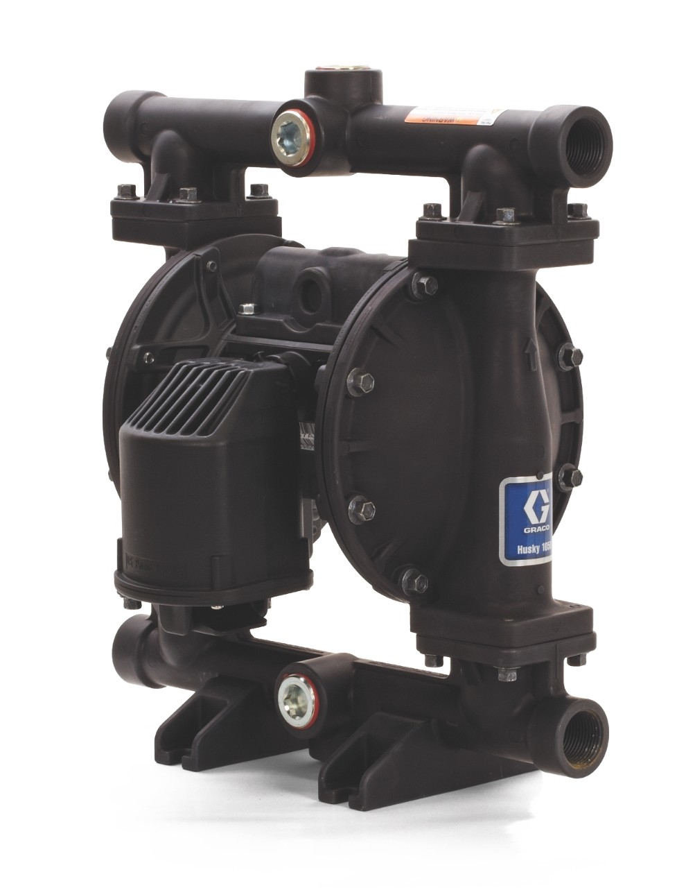 GRACO Druckluft-Doppelmembranpumpemit mit hohem freien Durchfluss GRACO Druckluft-Doppelmembranpumpe für Kraftstoff 121 l/min