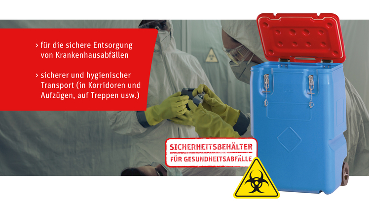 Roth Service-Box 250 - Sicherheitsbehälter für Gesundheitsabfälle
