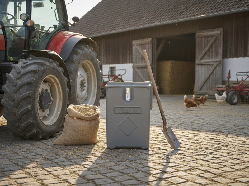 ROTH Box di Sicurezza 50 Litri Omologata ADR in PE-HD