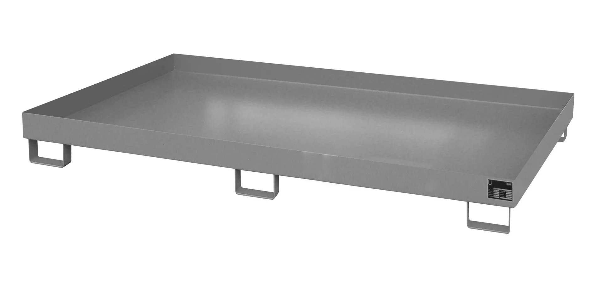 Regalwannen 2150x1300x250mm 240 Liter RAL 7005 Mausgrau