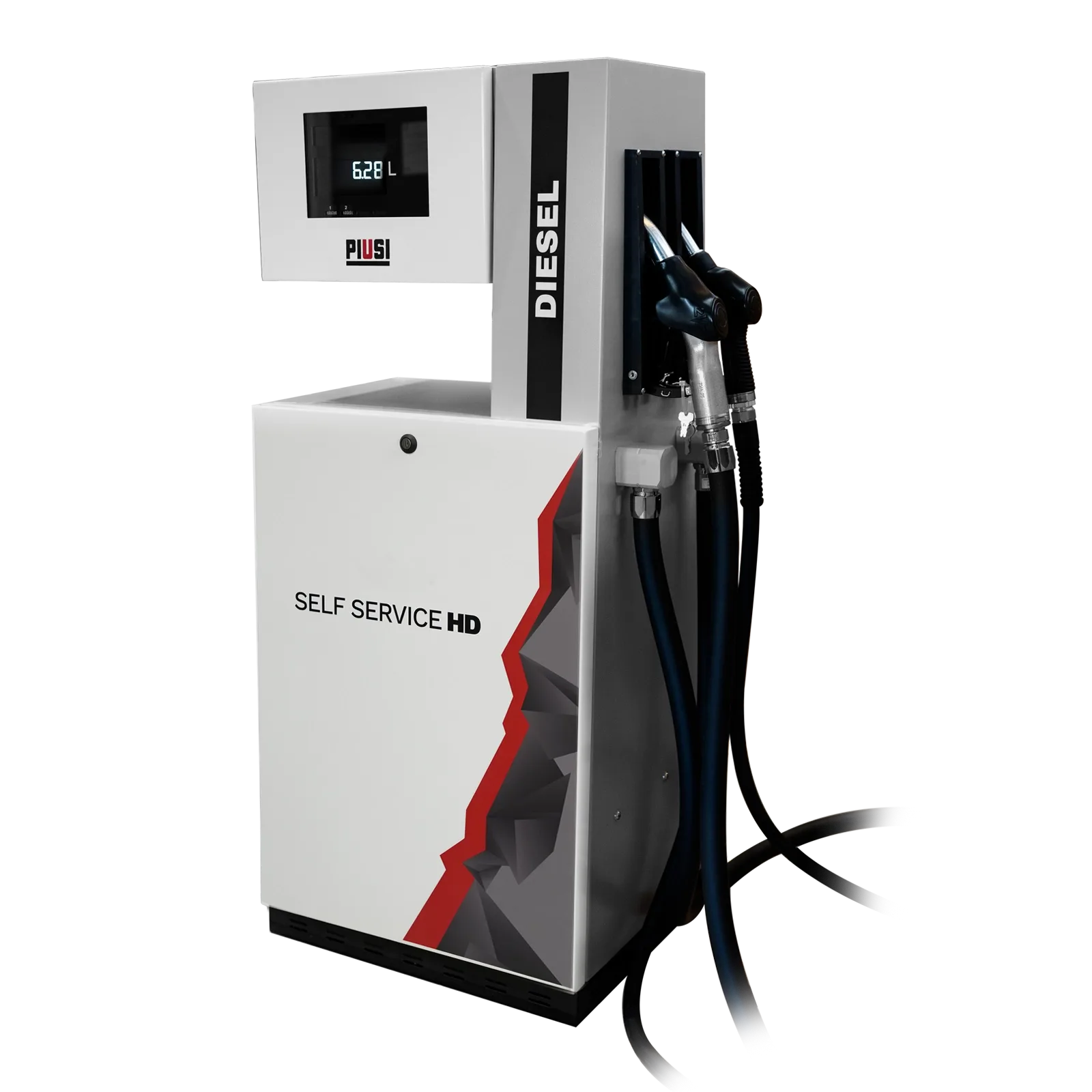 PIUSI SELF SERVICE HD MID 110/40 l/min – Dieselzapfsäule für LKW- und PKW-Flotten