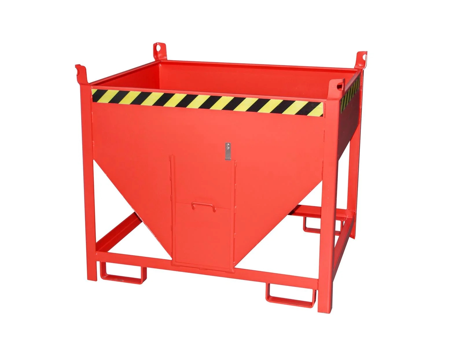 Silo Container SGS 50 0.50m³ 1000x1200x1025mm RAL 3000 Flame Red