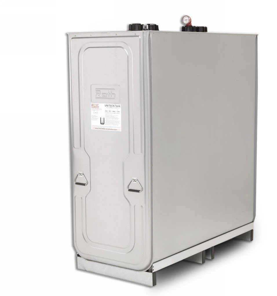 Serbatoio diesel - Serbatoio per olio combustibile - 1500L - Serbatoio di stoccaggio