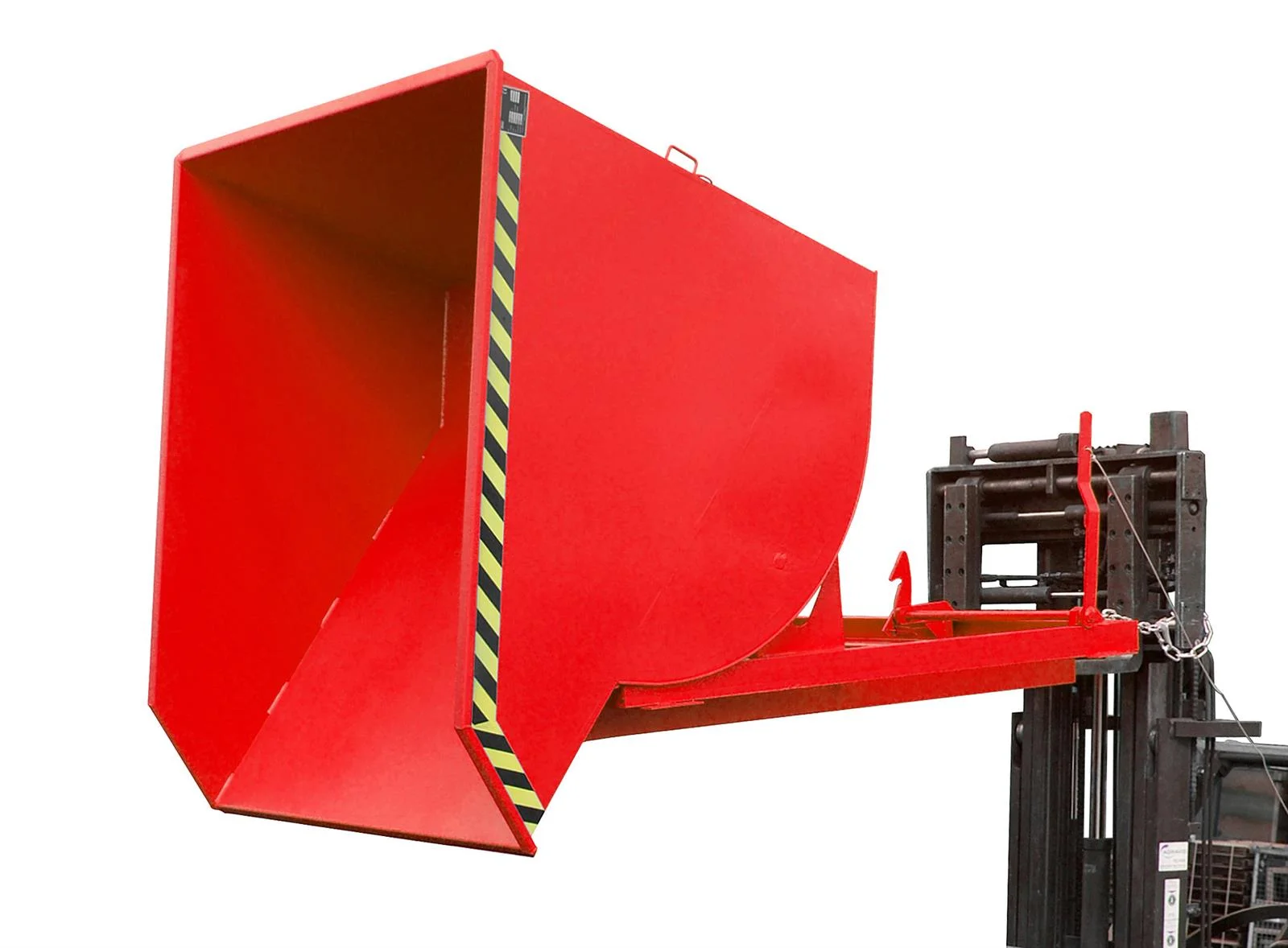 Tipping Container BKM 150 1.50m³ 1760x1560x1270mm RAL 3000 Flame Red