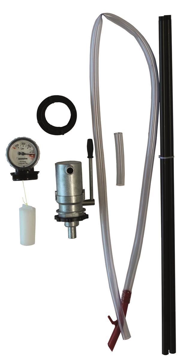 Pumpenpaket inkl. Saugrohr, Schlauch und Auslaufkrümmer