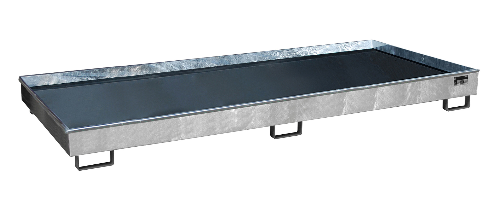 Regalwannen 3265x1315x270mm 540 Liter mit PE-Einsatz feuerverzinkt