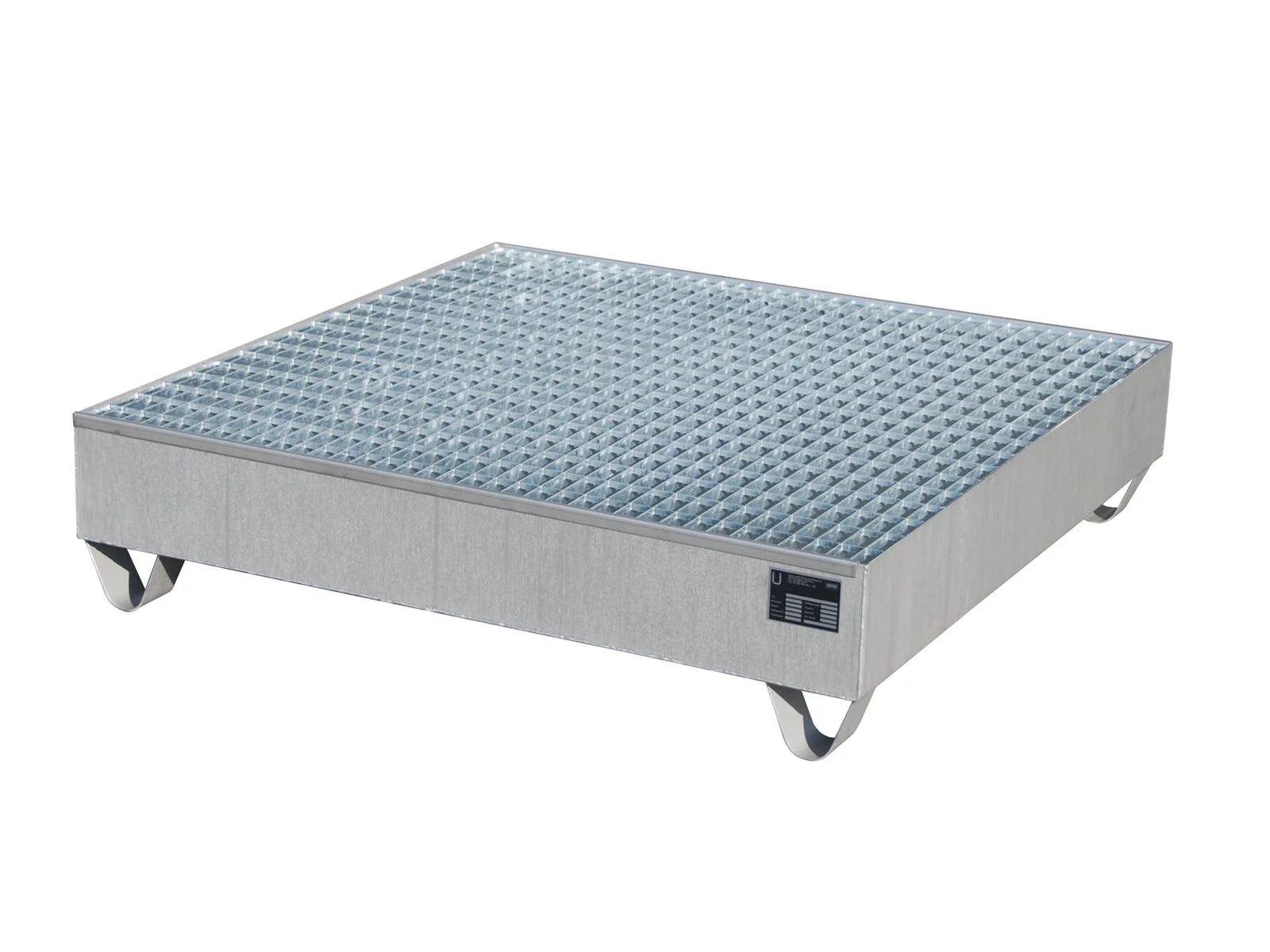 Stainless Steel Spill Containment Tray 1200x1200x285mm 230 Liters VAW-4/A 🛢️