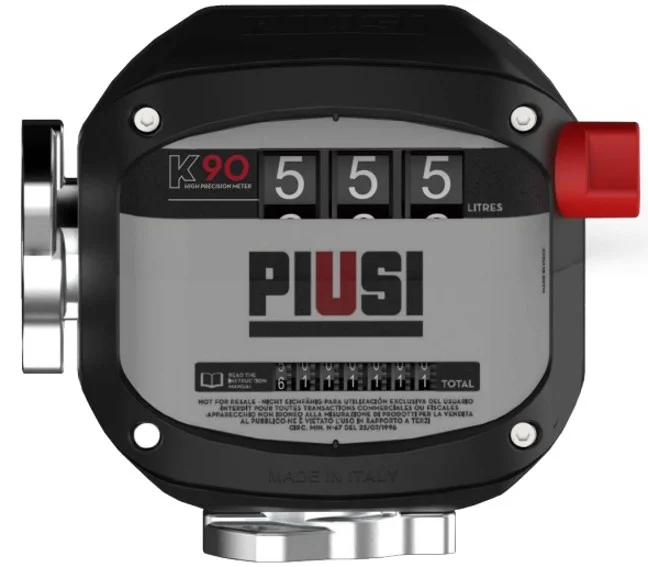 PIUSI Flow Meter K90 Left Flow Direction