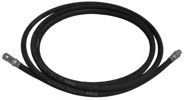 Tubo in gomma armata RH-1000 da 10 m, filetto di attacco R1/4"