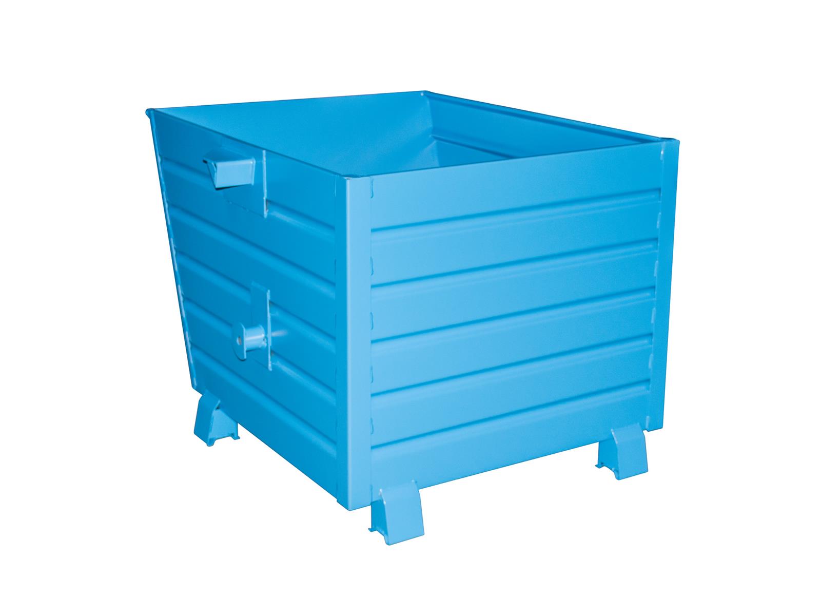 Stapelkipper BSK 90 1200x1000x900 0,90m³ RAL 5012 Lichtblau