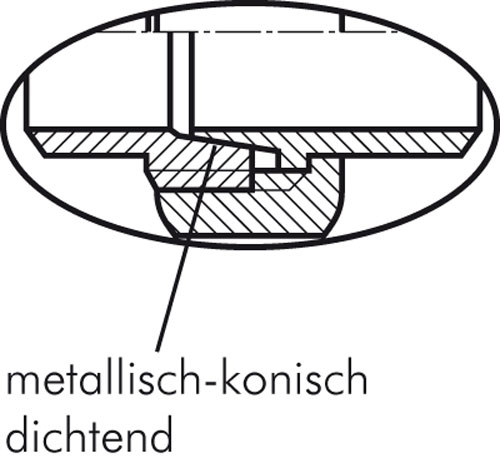 Doppelnippel trennbar R 1"-R 1", 16 bar Messing