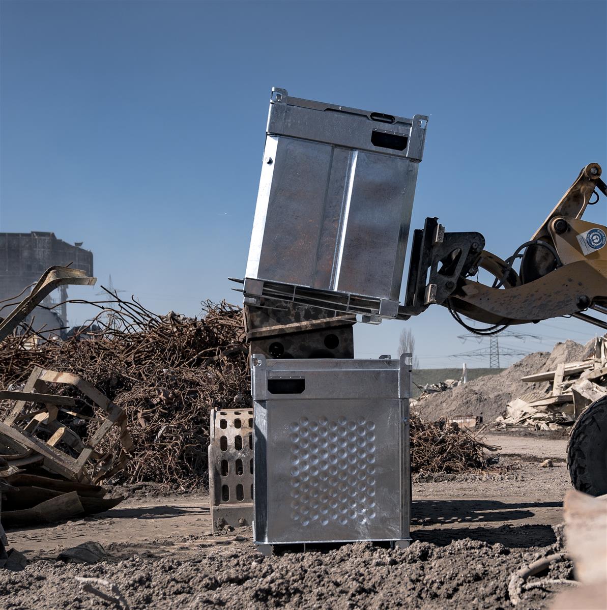 Contenitore per carburante QUADRO-D - Kit completo da 1000 litri (230 V)