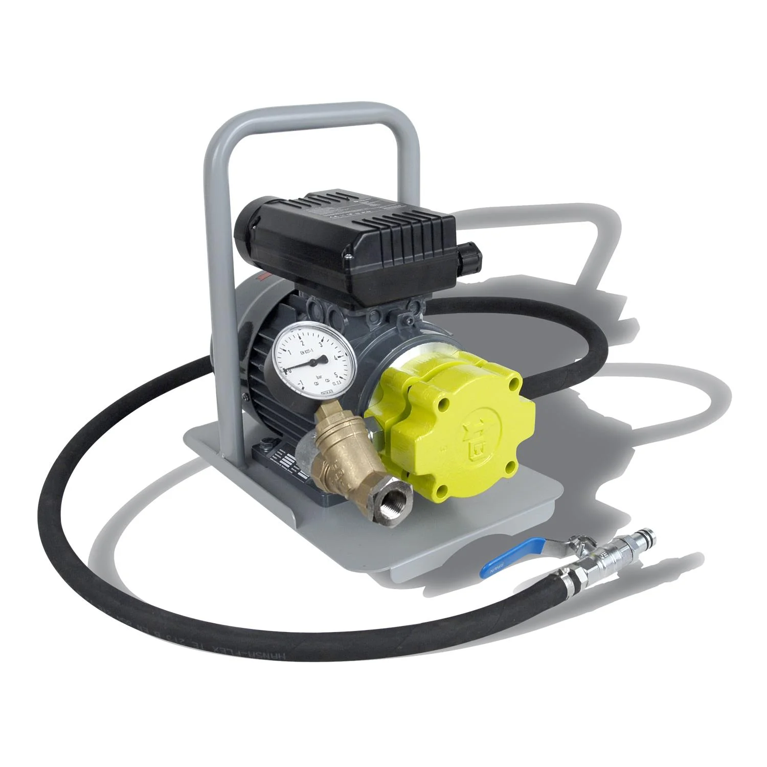 Dispositivo di aspirazione elettrico per lo smaltimento dell'olio portatile, senza accessori