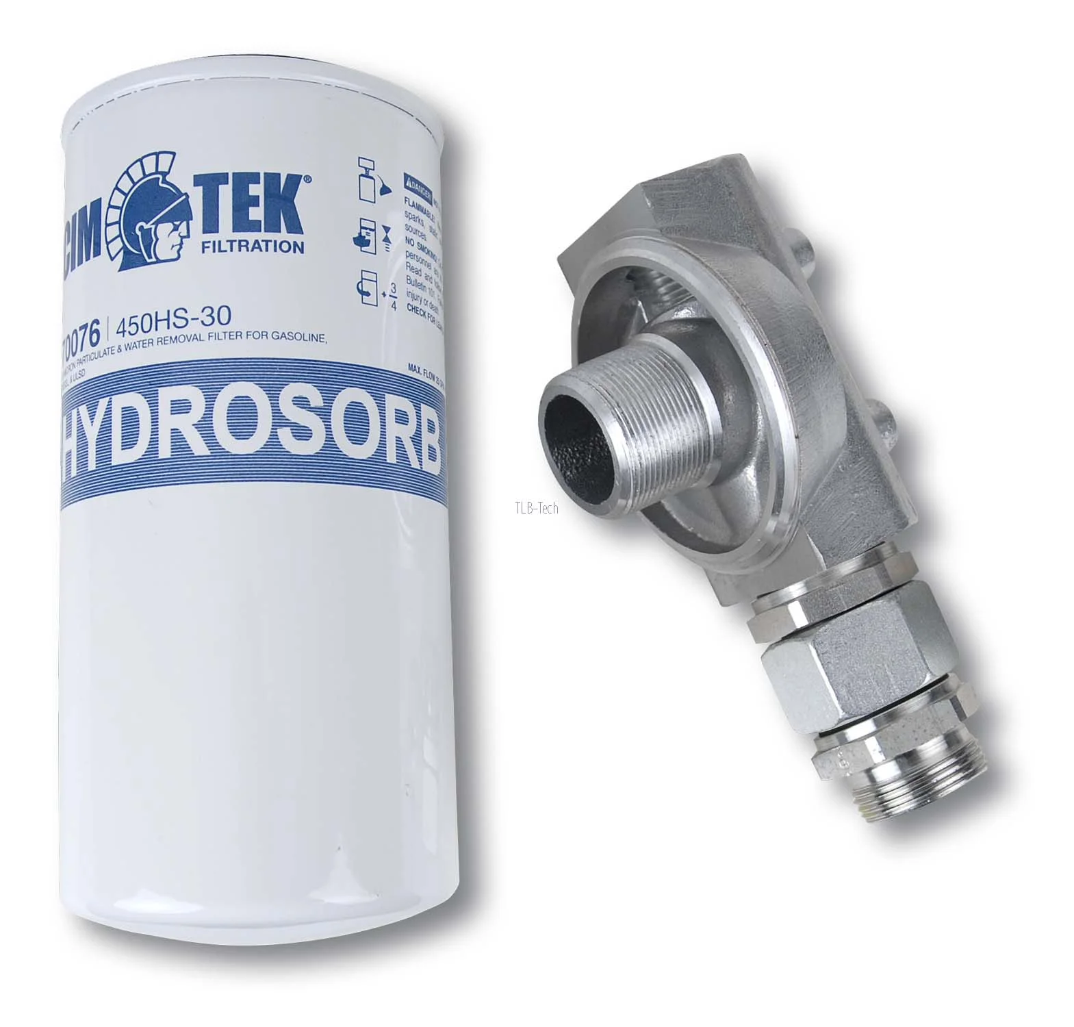 Filtro di precisione - Filtro separatore d'acqua HORN, Hydrosorb, Filtration, Gasoline filter, Hydrosorb-Kannister, Gewindeanschluss