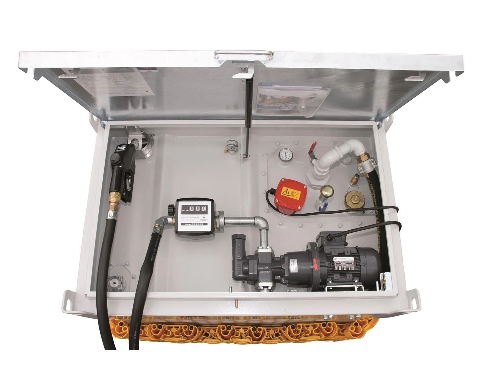 Impianto portatile per serbatoio d'olio da 1000 litri QUADRO-OEL Rietbergwerke Seppeler