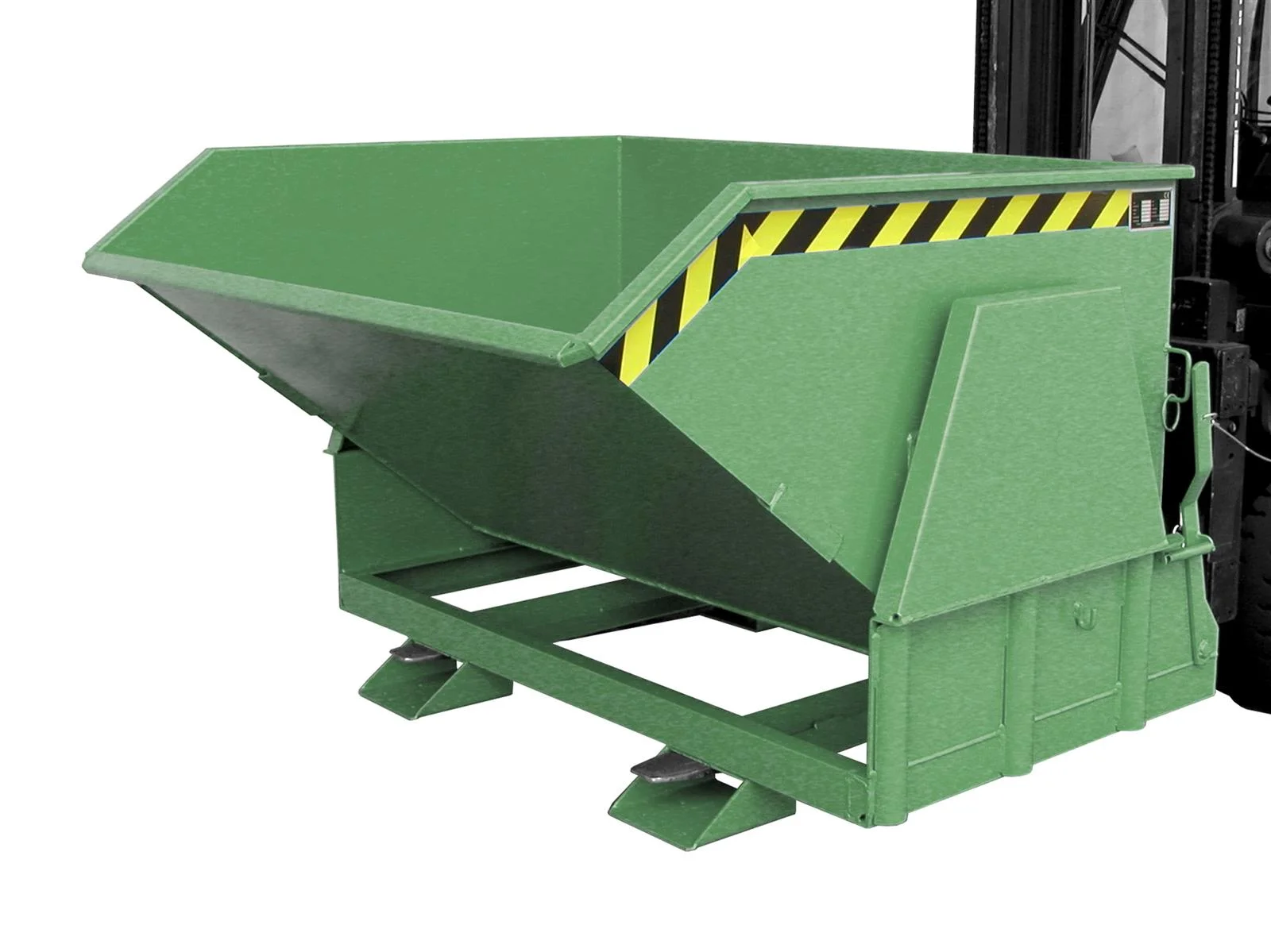 Tipping Container BK 120 1.20m³ 1430x1650x1070mm RAL 6011 Reseda Green