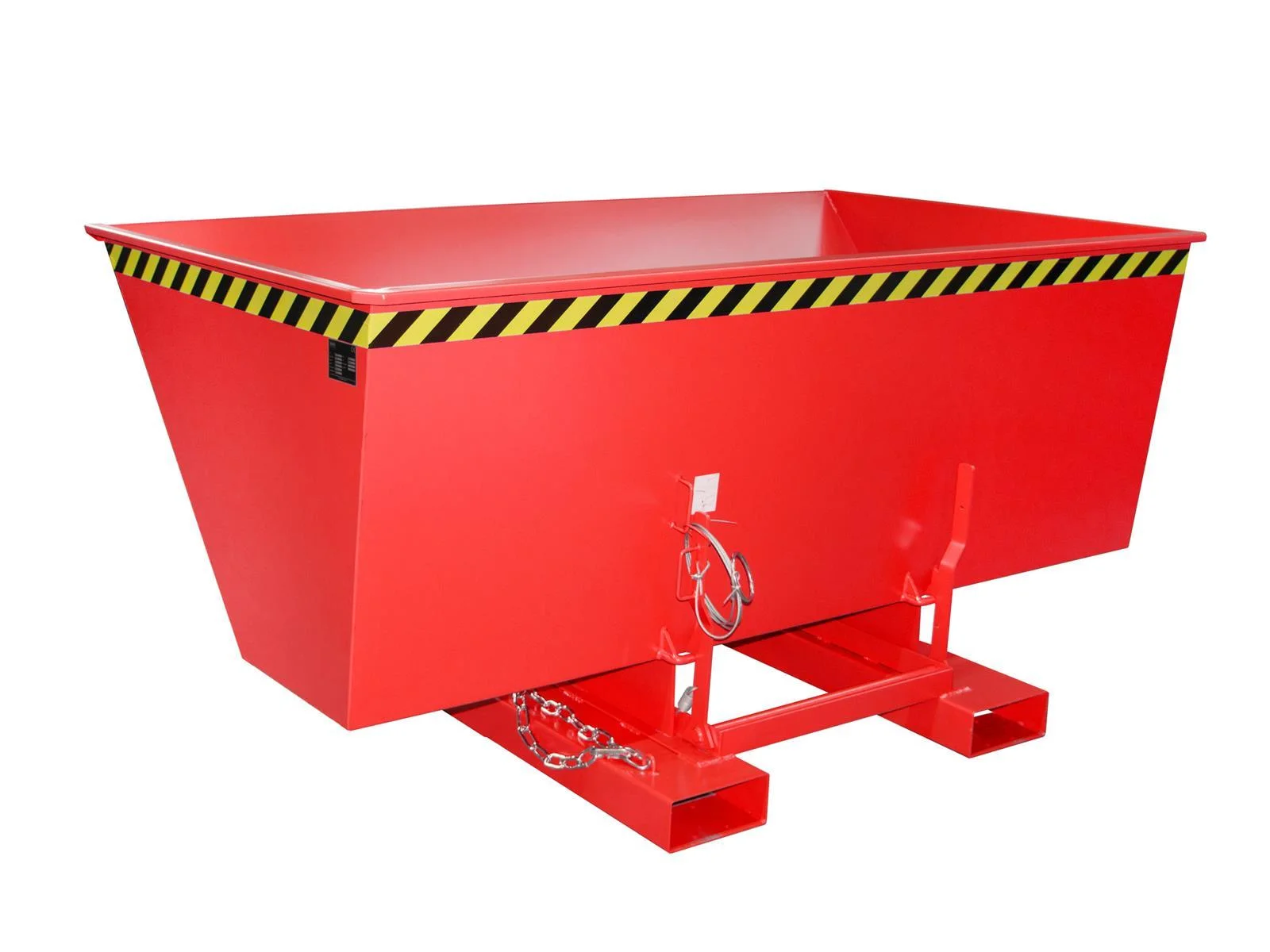 Contenitore ribaltabile da 1,50 m³, dimensioni 1420 × 2290 × 1070 mm, AK 150.