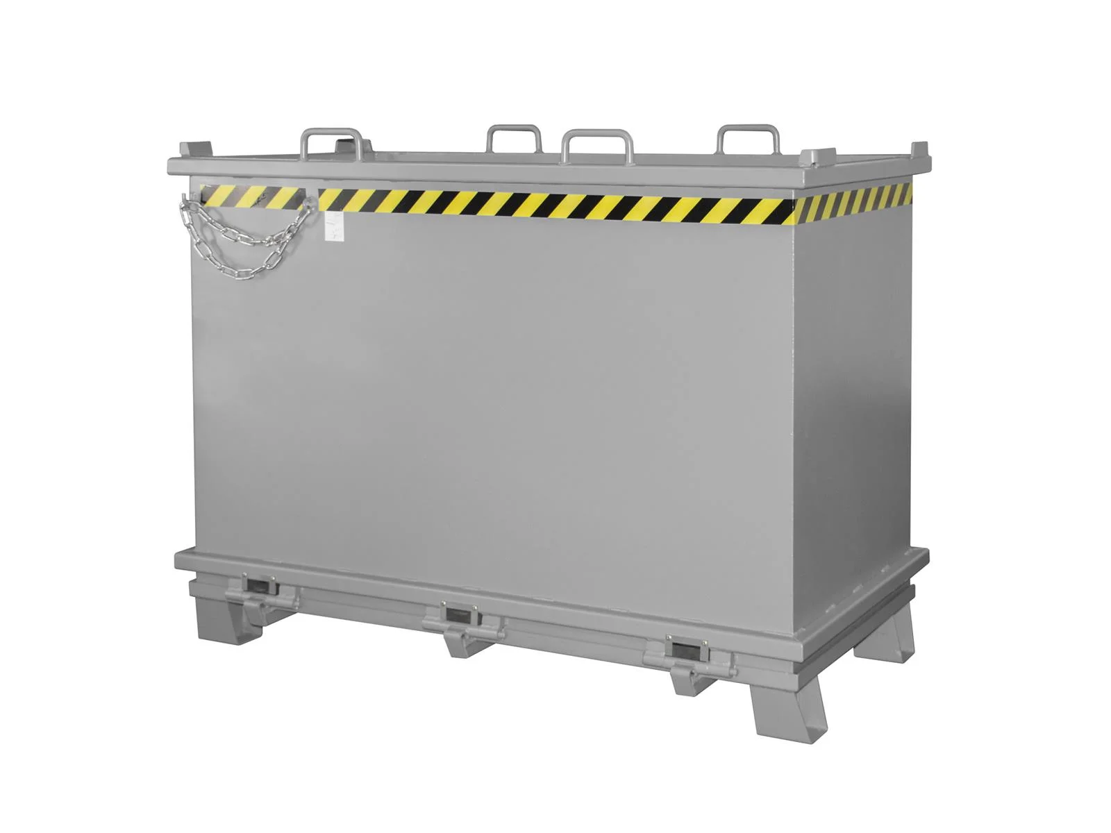 Klappbodenbehälter SB 2000 2,00m³ 1035x1910x1465mm RAL 7005 Mausgrau