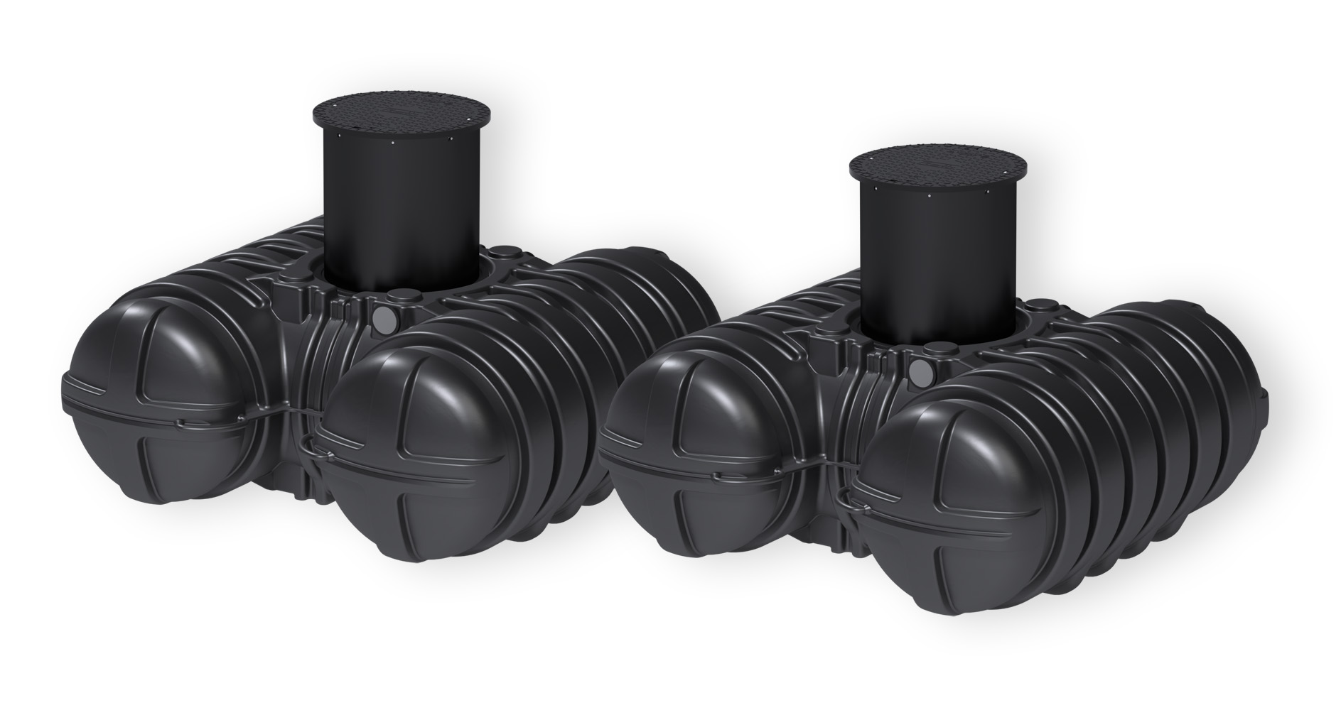 Retentionstank 3500L bis 10.000L, 50% oder 100% Retention