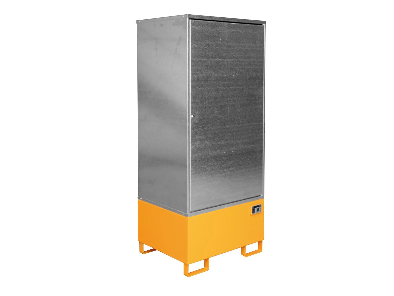 Hazardous Material Cabinet GS-1 840x690x1930mm RAL 2000 Yellow-Orange 🟠
