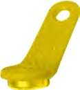 Confezione da 10 chiavi magnetiche (gialle) per autista