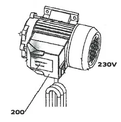 Replacement Part - Junction Box for Hornet W50 II