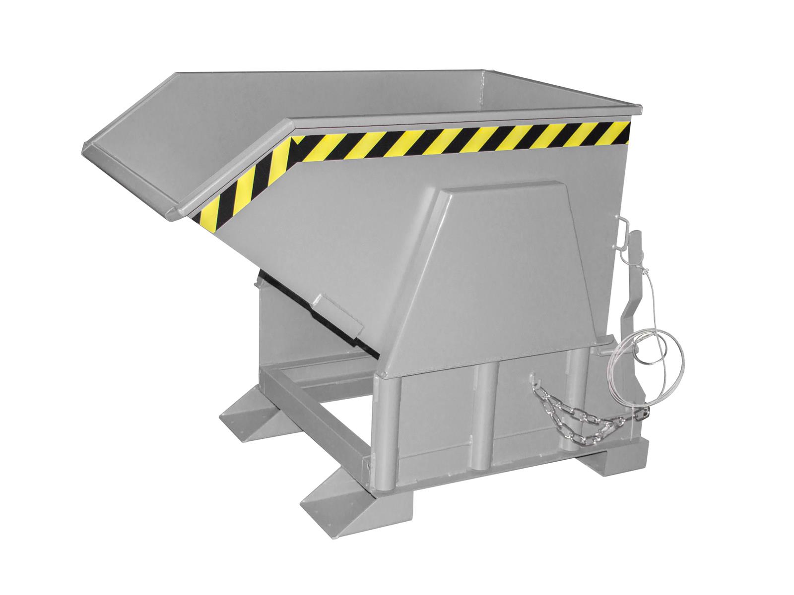 Contenitore ribaltabile BK 50, 0,50 m³, 1430×850×1070 mm, RAL 7005 grigio topo