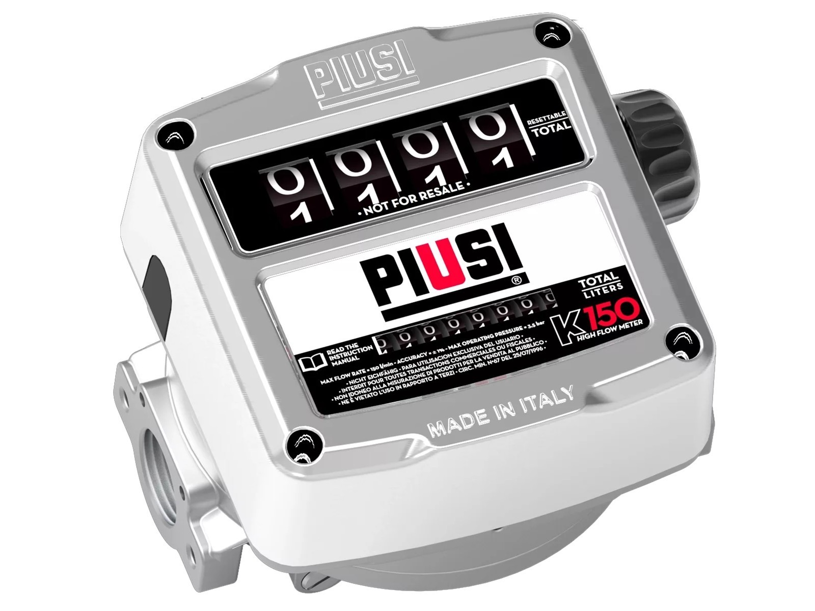 Misuratore di flusso K150 METER VER.C conforme ATEX – Precisione e sicurezza per applicazioni industriali ✅