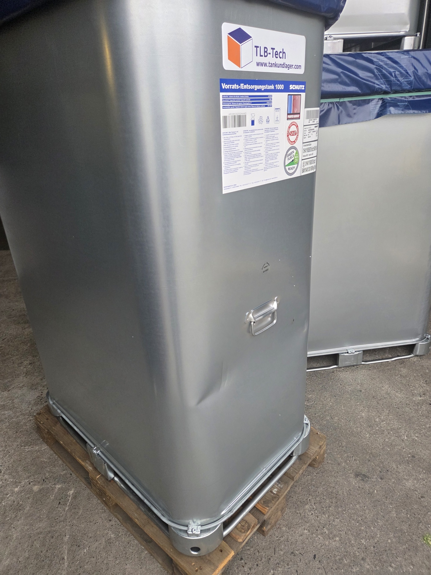 Seconda scelta - serbatoio diesel - serbatoio olio da riscaldamento - Multi 1000 litri - serbatoio di stoccaggio - a doppia parete